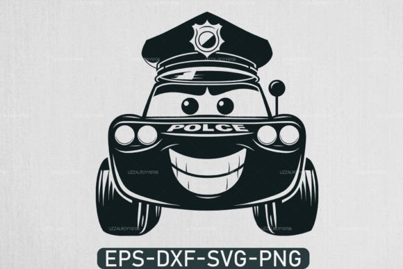 American Police Car SVG: Creative Design for Every Project