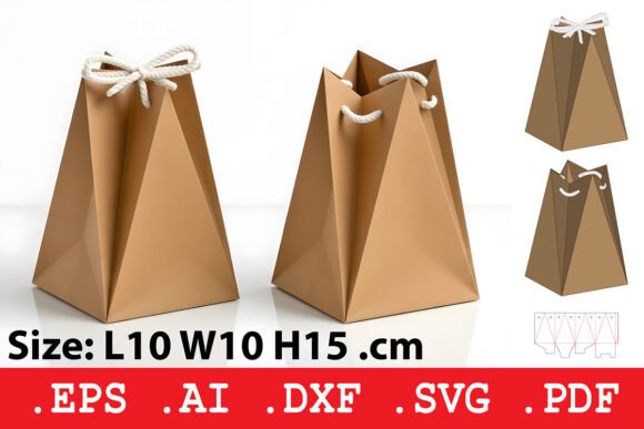 Elegant Gift Bag with Rope Handles for Premium Packaging