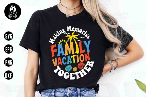 Family Vacation SVG & Beach Trip SVG: Your Go-To Design for Summer Memories