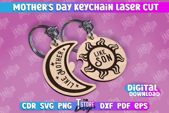 Paired Keychains for a Heartfelt Mother's Day
